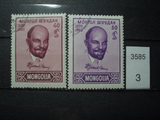 Фото марки Монголия 1960г