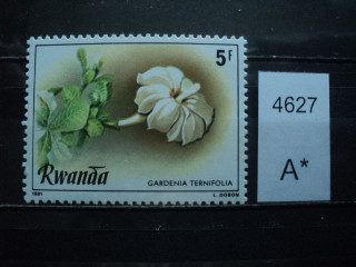 Фото марки Руанда 1981г **
