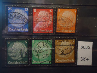 Фото марки Германия Рейх 1934г (14€) (траурная)
