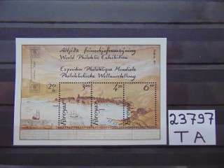 Фото марки Форерские Острова блок 1986г **