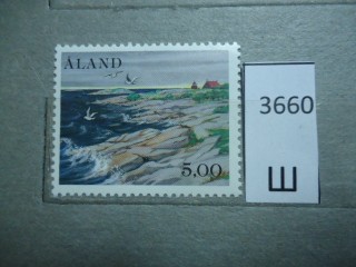 Фото марки Аландские острова 1985г **