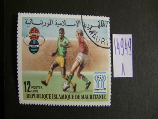 Фото марки Мавритания 1977г