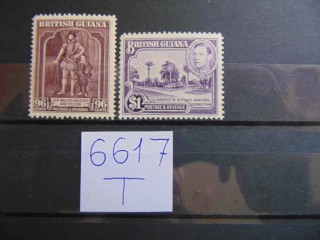 Фото марки Британская Гвиана 1938г *