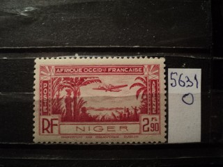 Фото марки Франц. Нигер 1940г *