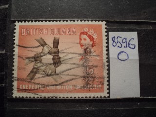 Фото марки Брит. Гвиана 1961г