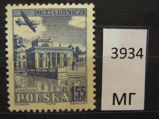 Фото марки Польша 1954г *