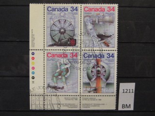 Фото марки Канада 1986г квартблок