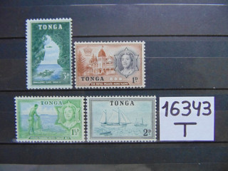 Фото марки Британская Тонга 1953г **