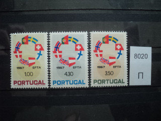 Фото марки Португалия серия 1967г **