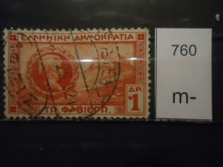 Фото марки Греция 1940г