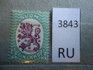 Фото марки Финляндия 1917г **