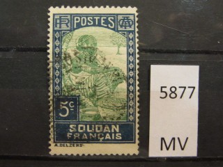 Фото марки Франц. Судан 1931г