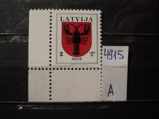 Фото марки Латвия