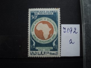 Фото марки Мавритания *