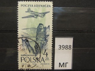 Фото марки Польша 1957г