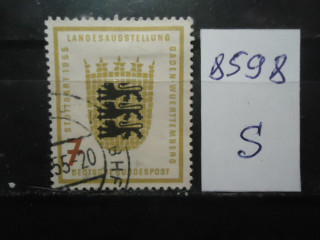 Фото марки Германия ФРГ 1955г (5€)