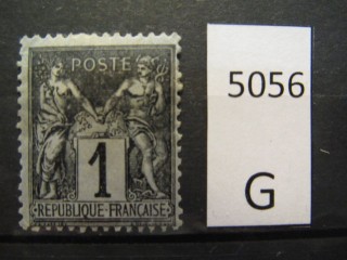 Фото марки Франция 1874г *