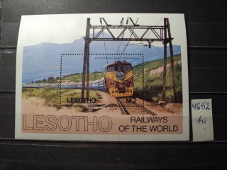 Фото марки Лесото блок **