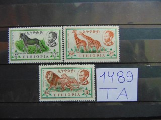 Фото марки Эфиопия 1961г **