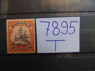 Фото марки Немецкие Марианские острова 1901г *