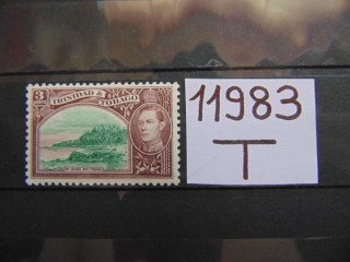 Фото марки Британские Тринидад и Тобаго 1938г **