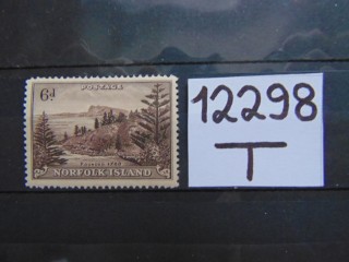 Фото марки Британский Остров Норфолк 1947г **