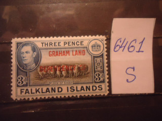 Фото марки Фолклендские острова надпечатка **