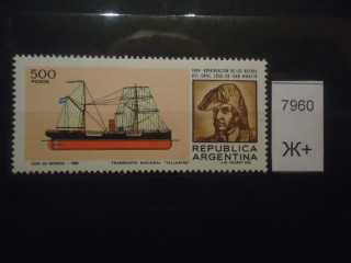 Фото марки Аргентина 1980г **