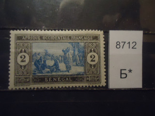 Фото марки Франц. Сенегал 1922г *