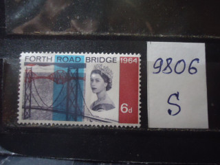Фото марки Великобритания 1964г **