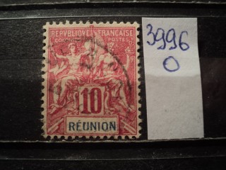 Фото марки Франц. Реюньон 1900г