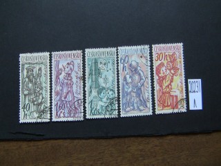 Фото марки Чехословакия 1961г серия