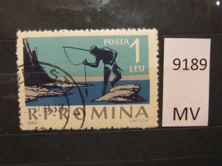 Фото марки Румыния 1962г