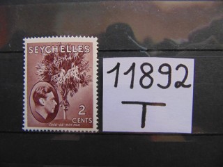 Фото марки Британские Сейшелы 1938г **