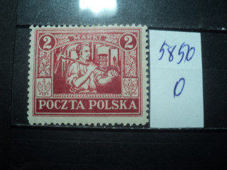 Фото марки Польша 1922г *