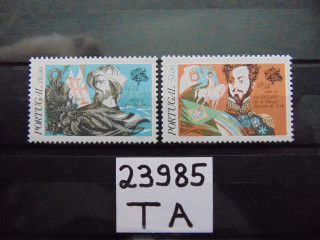 Фото марки Португалия серия 1984г **