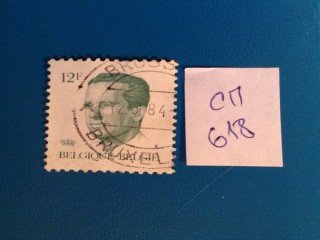 Фото марки Бельгия 1984г