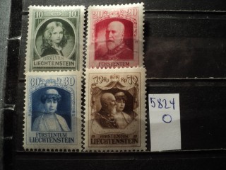 Фото марки Лихтенштейн серия 1929г *
