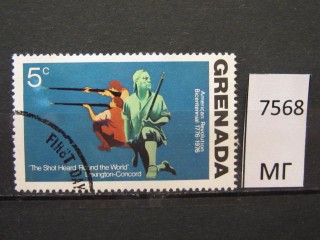 Фото марки Гренада 1975г