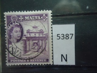 Фото марки Мальта 1956г