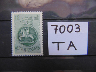 Фото марки Финляндия марка 1948г **
