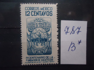 Фото марки Мексика 1946г **