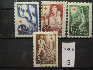 Фото марки Финляндия 1945г серия *