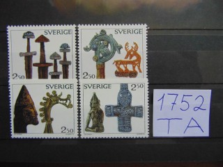 Фото марки Швеция 1990г **
