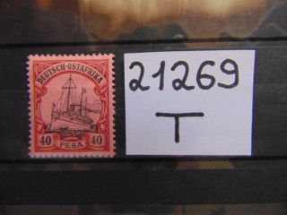 Фото марки Германская Восточная Африка 1901г *