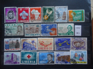 Фото марки Набор марок Либерии