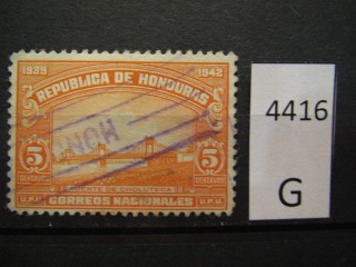 Фото марки Гондурас 1939г