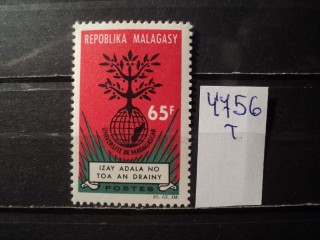Фото марки Мадагаскар 1964г **