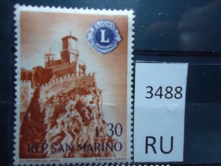 Фото марки Сан Марино 1960г *