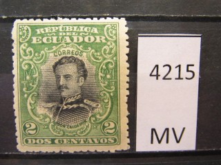 Фото марки Эквадор 1902г *